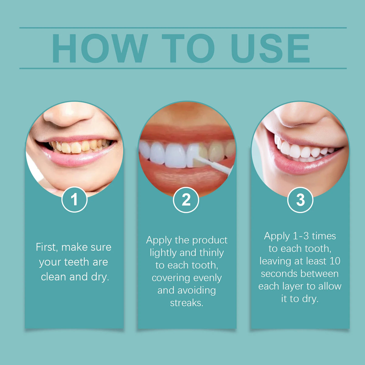 Instant Teeth Whitening Paint