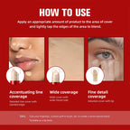 2-in-1 Liquid and Stick Blurring Concealer for Full Face Coverage