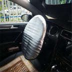 Heat-Reflective Car Steering Wheel Sun Shade Cover