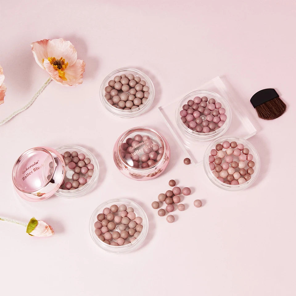 Spherical Powder Bead Blush for Natural Glowing Makeup - 18
