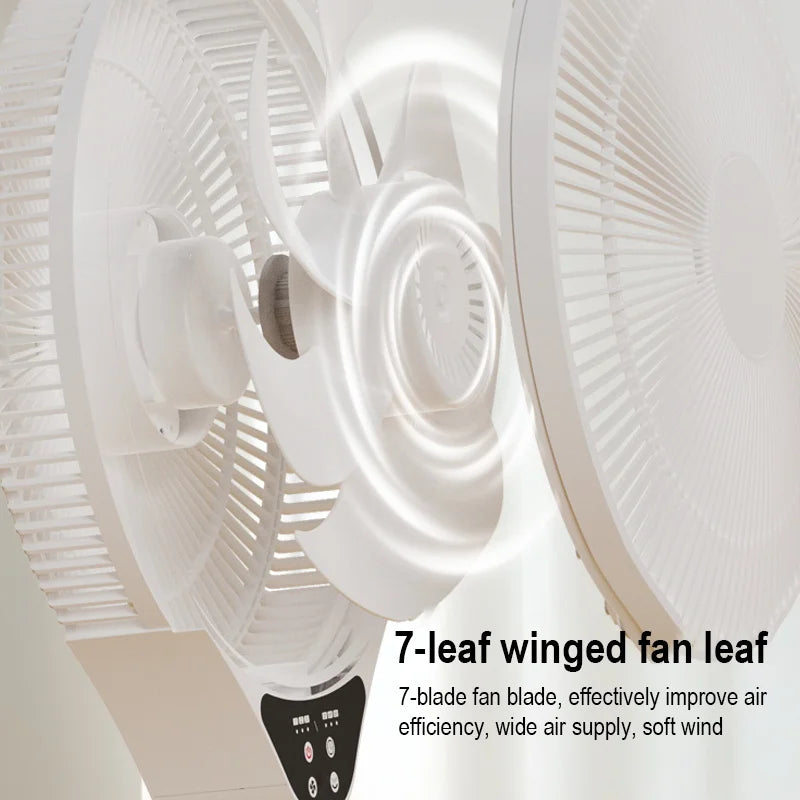 Adjustable Remote Control Stand Floor Fan for Home and Office - 2