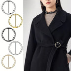5-Piece Versatile Scarf and T-Shirt Clip Set
