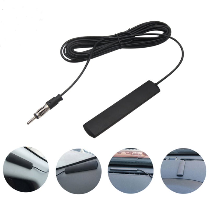 Universal Amplified Car Radio FM Antenna