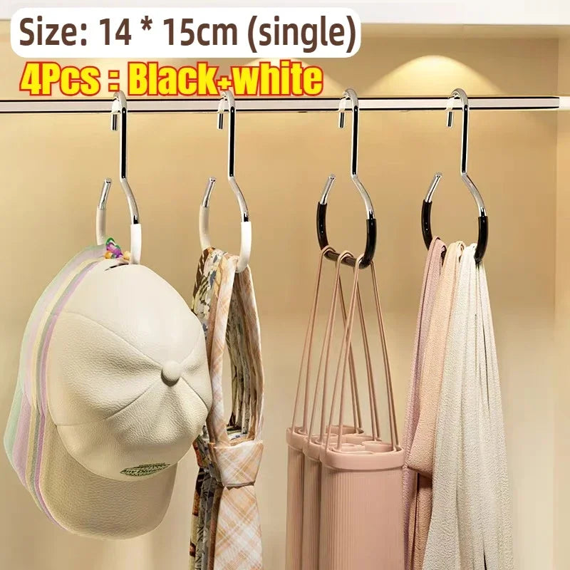 Multifunction Space Saving Hat and Accessory Organizer Hanger - 28