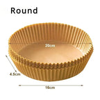 Disposable Non-Stick Air Fryer Parchment Paper Liners