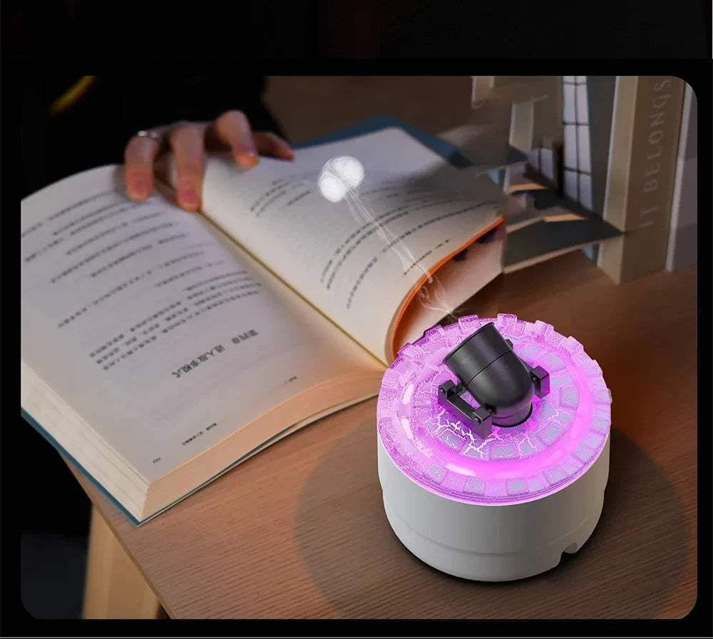 Ultrasonic Aromatherapy Humidifier with LED Night Light