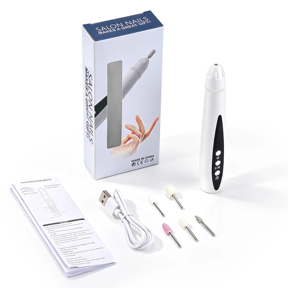 2-in-1 Electric Nail Drill and UV Curing Lamp