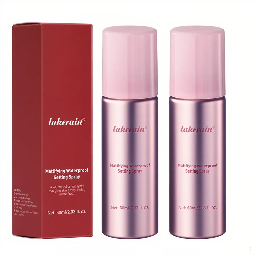 Mattifying Waterproof Makeup Setting Spray for Long-Lasting Wear