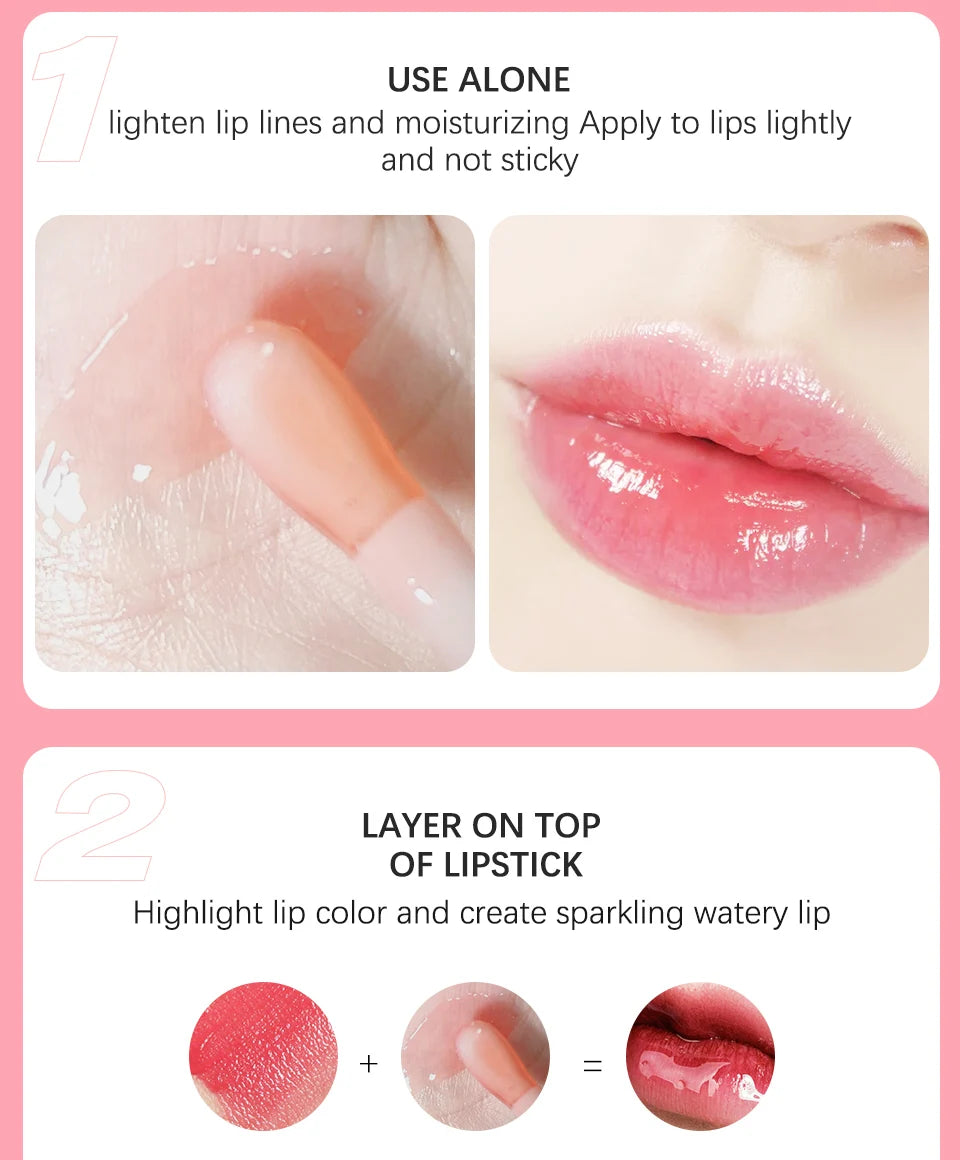 Hydrating Crystal Jelly Plumping Lip Gloss - 14