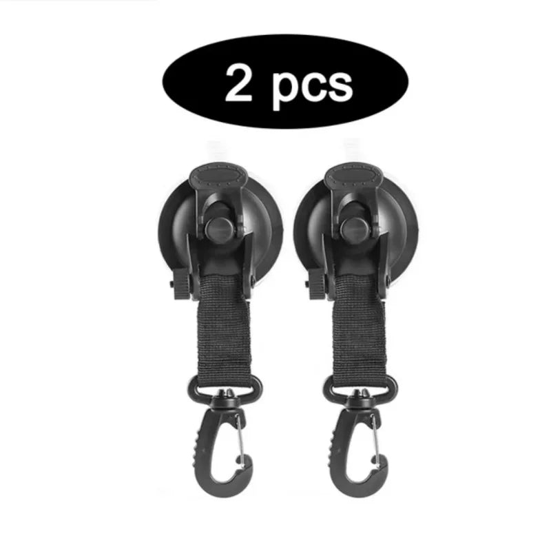 Heavy-Duty Suction Cup Anchor Hooks for Camping and Travel - 22