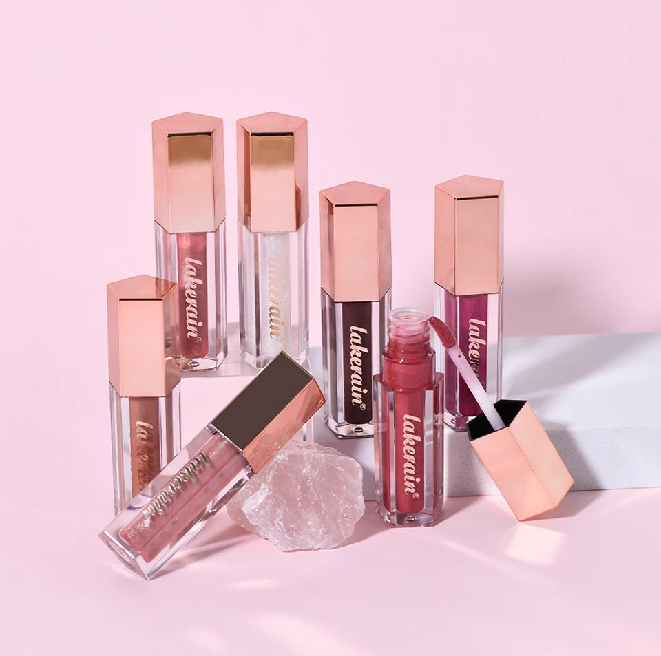 Moisturizing Liquid Glitter Lip Gloss for Plump Lips - 17