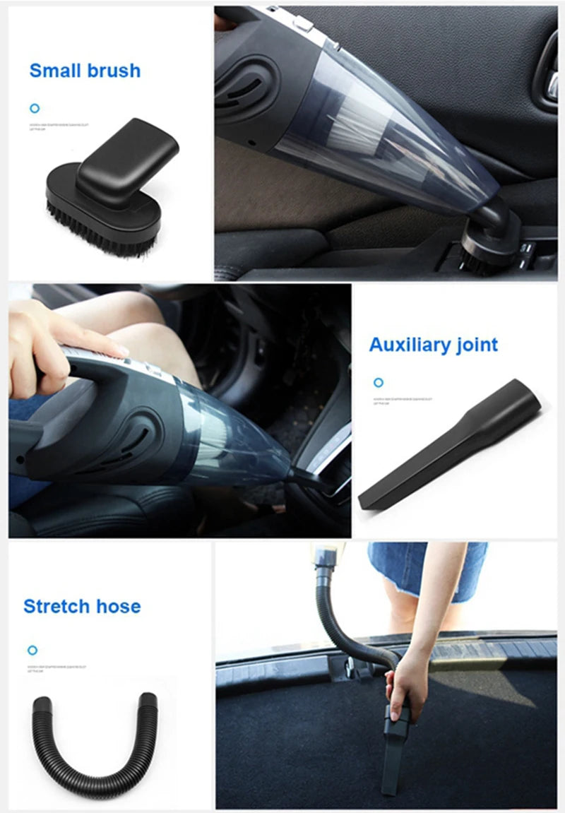 Portable Cordless Handheld Vacuum for Home and Car Cleaning