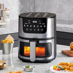 4.5L Stainless Steel Digital Oil-Free Air Fryer