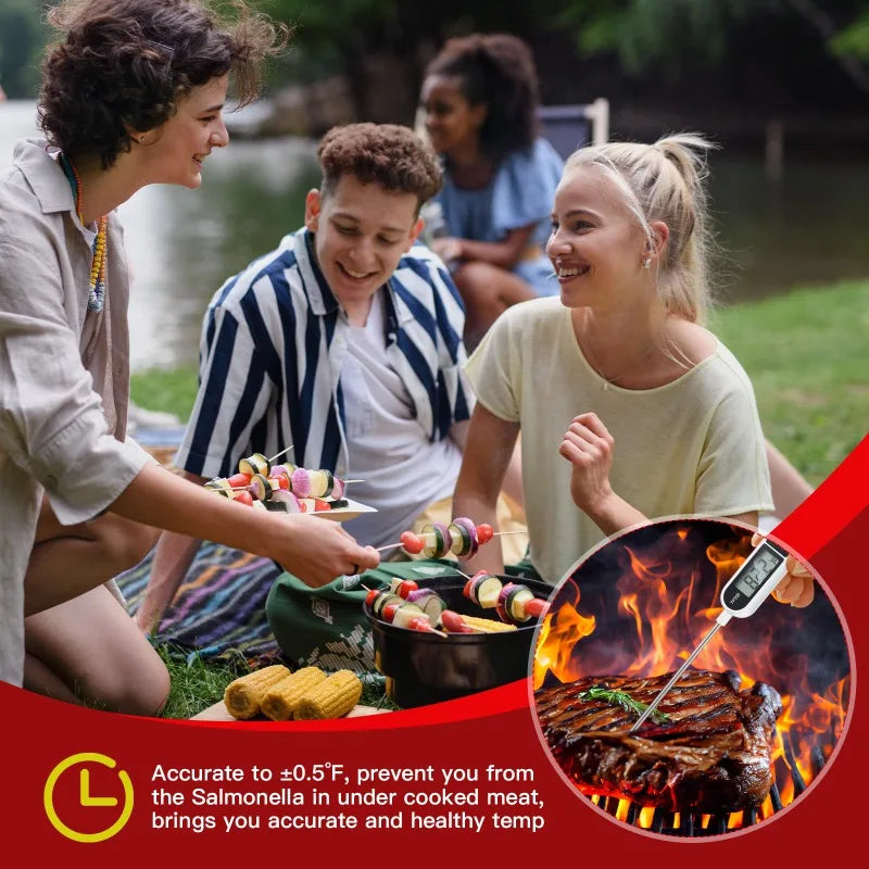 Digital Kitchen Food Thermometer for Meat and Cooking