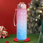 Motivational Leakproof Water Bottle with Time Marker