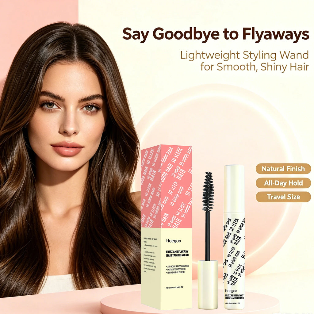 Anti-Frizz Hair Finishing Wand for Sleek Flyaway Control
