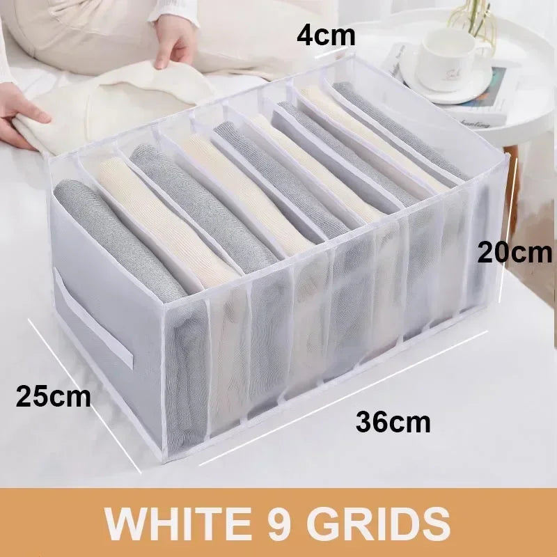 Foldable Mesh Closet Drawer Organizer for Clothing - 29