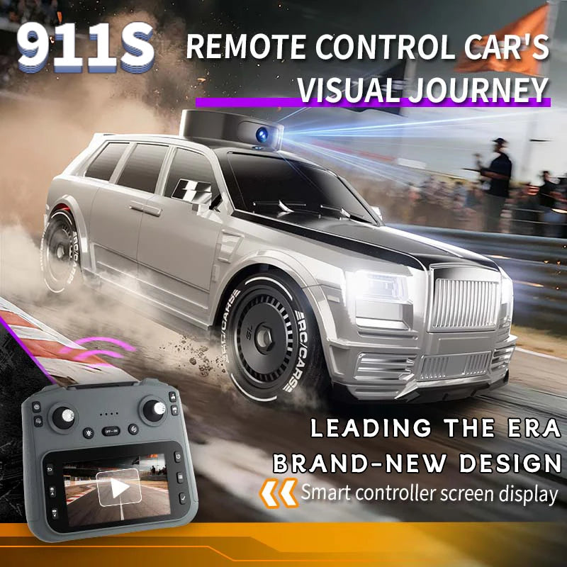 4K HD Camera Drift RC Car with Live Feed Controller - 1