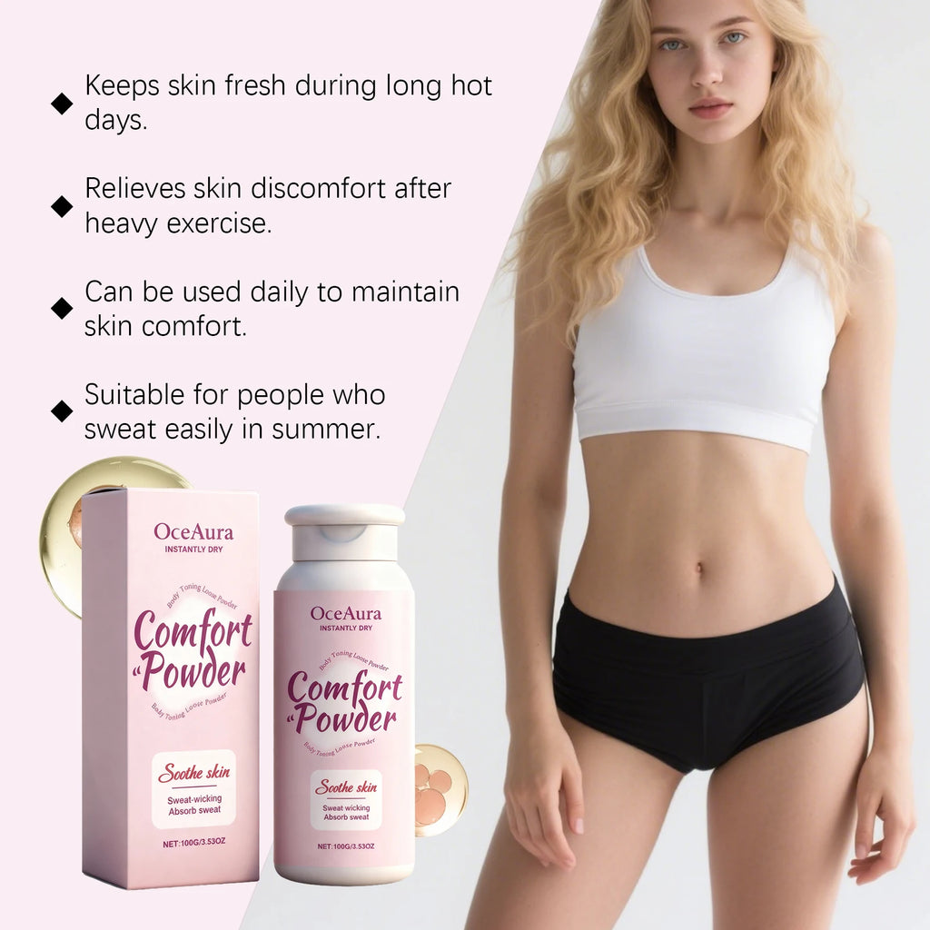 Refreshing Sweat-Absorbing Body Comfort Powder