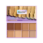 8-Shade Waterproof Full Coverage Cream Concealer Palette