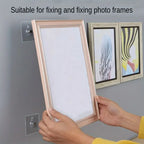 Heavy Duty Adhesive Wall Hooks for Picture Frames and Decor