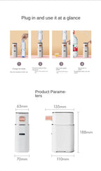 Instant Portable Hot Water Dispenser for Formula and Travel