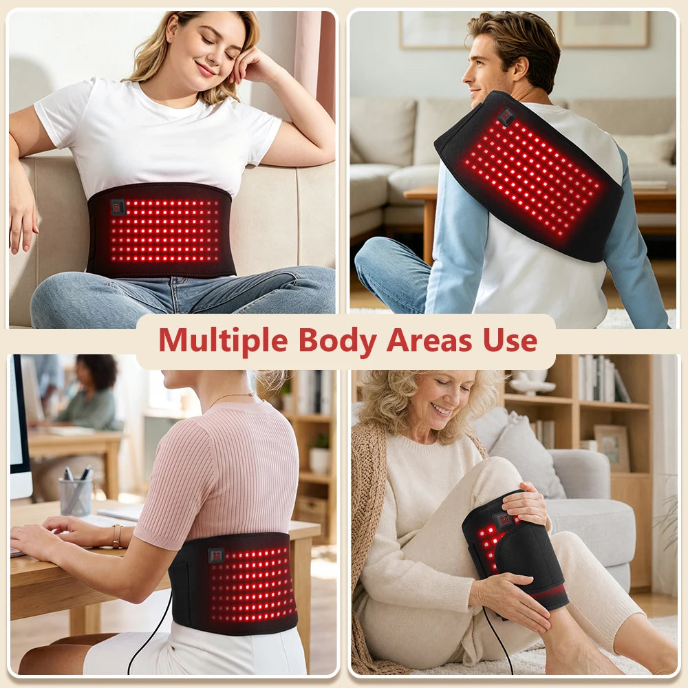 Red Light Therapy Heating Belt for Pain Relief - 4