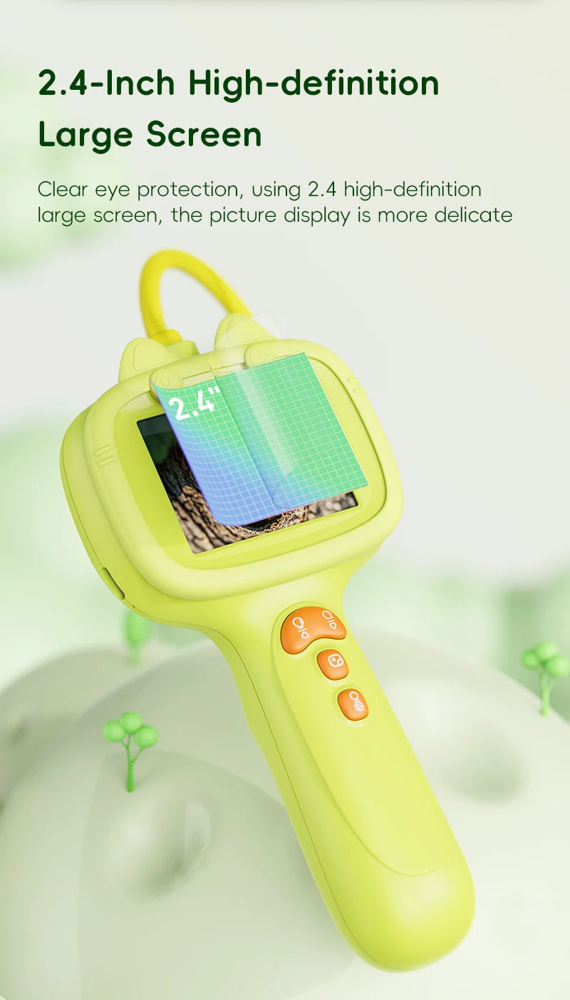 HD Borescope Inspection Camera for Kids Nature Exploration - 14