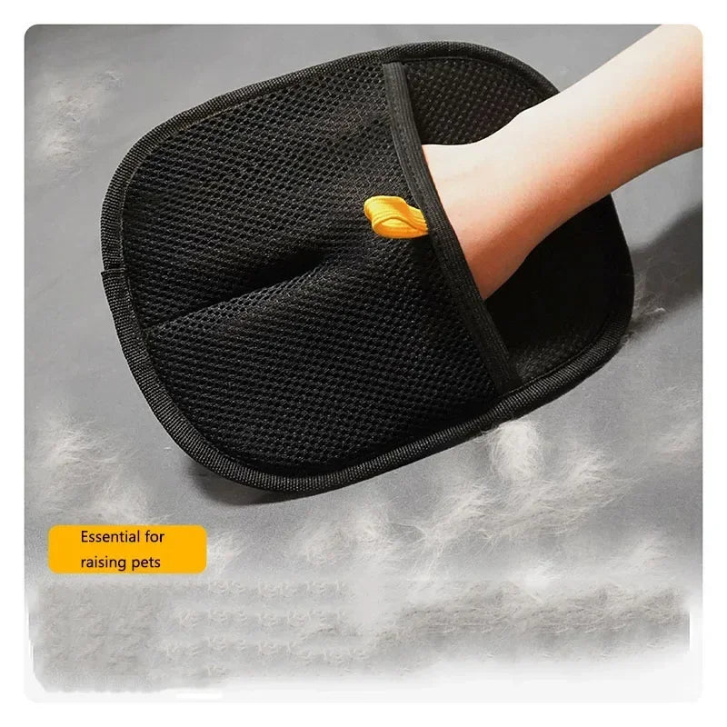 Electrostatic Pet Hair Removal Grooming Gloves - 14