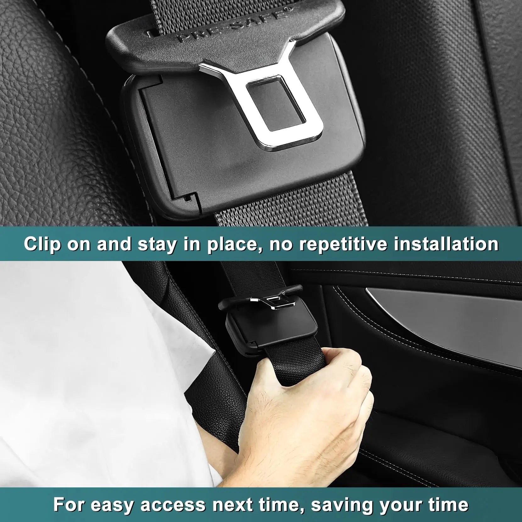 Comfortable Car Seat Belt Adjuster Clip for Driving - 13