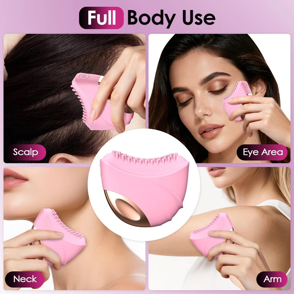 Electric Vibrating Body Contour and Exfoliation Brush - 5