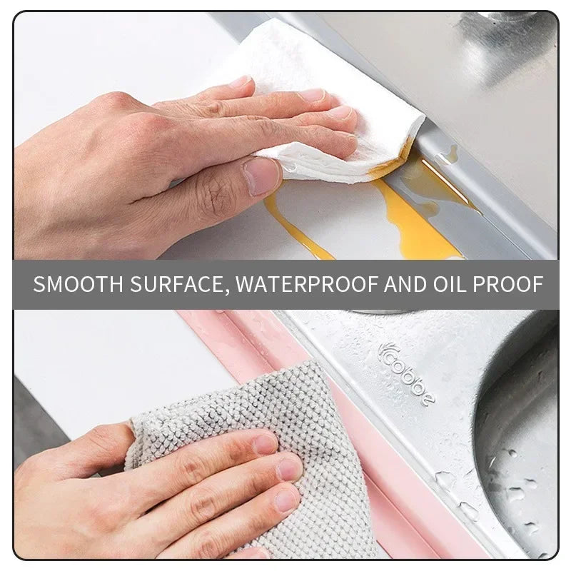 Waterproof Self-Adhesive Sealing Tape for Kitchen and Bathroom - 8