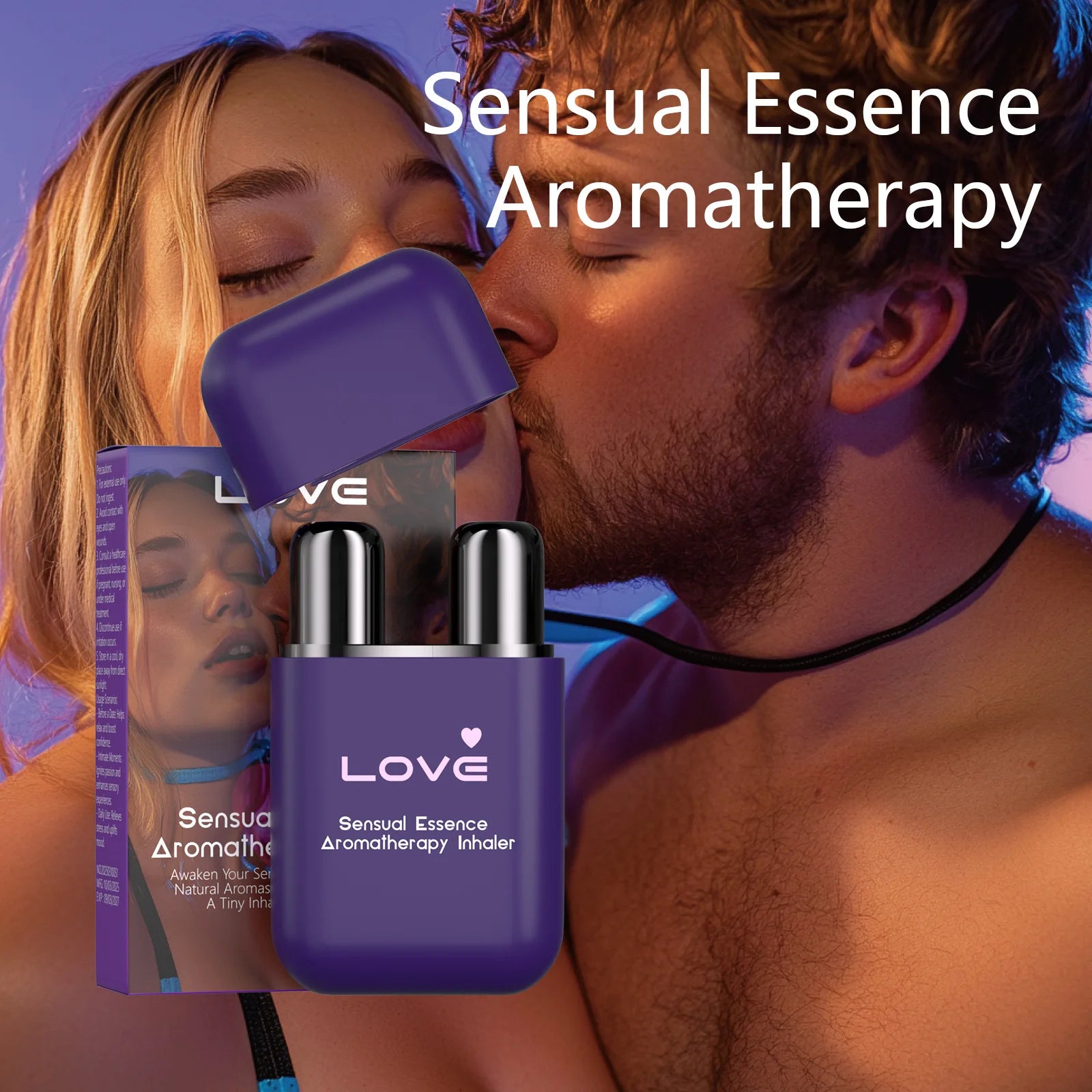Double Hole Aromatherapy Nasal Inhaler for Energy and Focus - 1