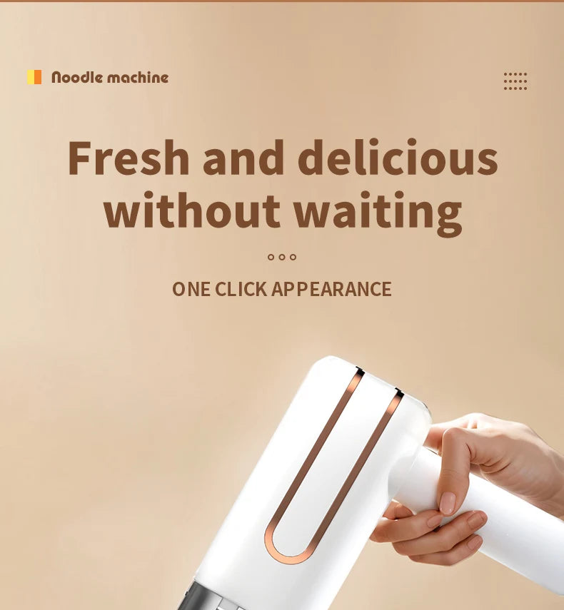 Portable Electric Cordless Noodle Maker