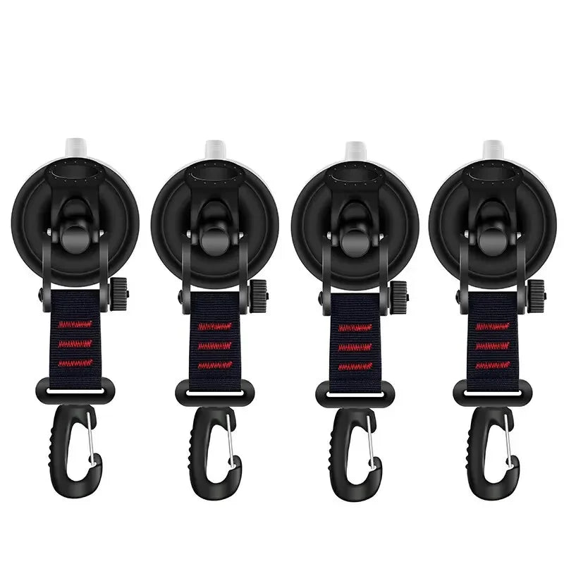 Heavy-Duty Suction Cup Anchor Hooks for Camping and Travel