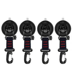 Heavy-Duty Suction Cup Anchor Hooks for Camping and Travel