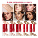 2-in-1 Liquid and Stick Blurring Concealer for Full Face Coverage