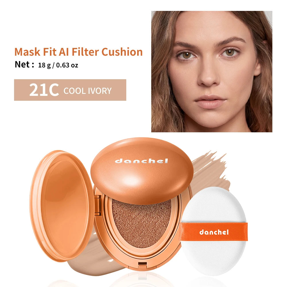 Waterproof Sunscreen Cushion Foundation with Long-Lasting Coverage