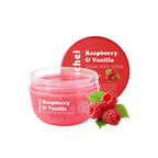 Raspberry Vanilla Sugar Body Scrub for Smooth Glowing Skin