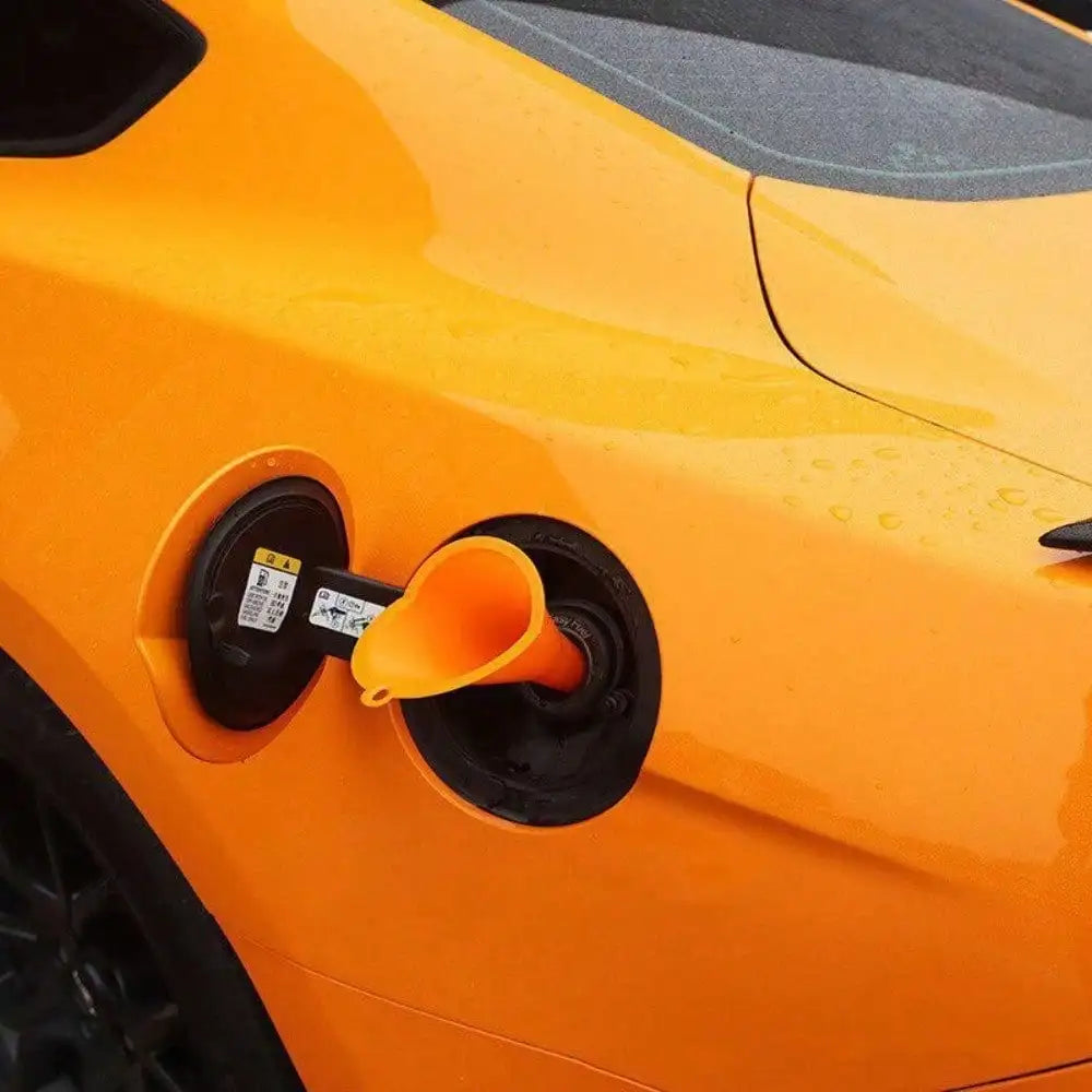 Foldable Oil and Gasoline Refueling Funnel