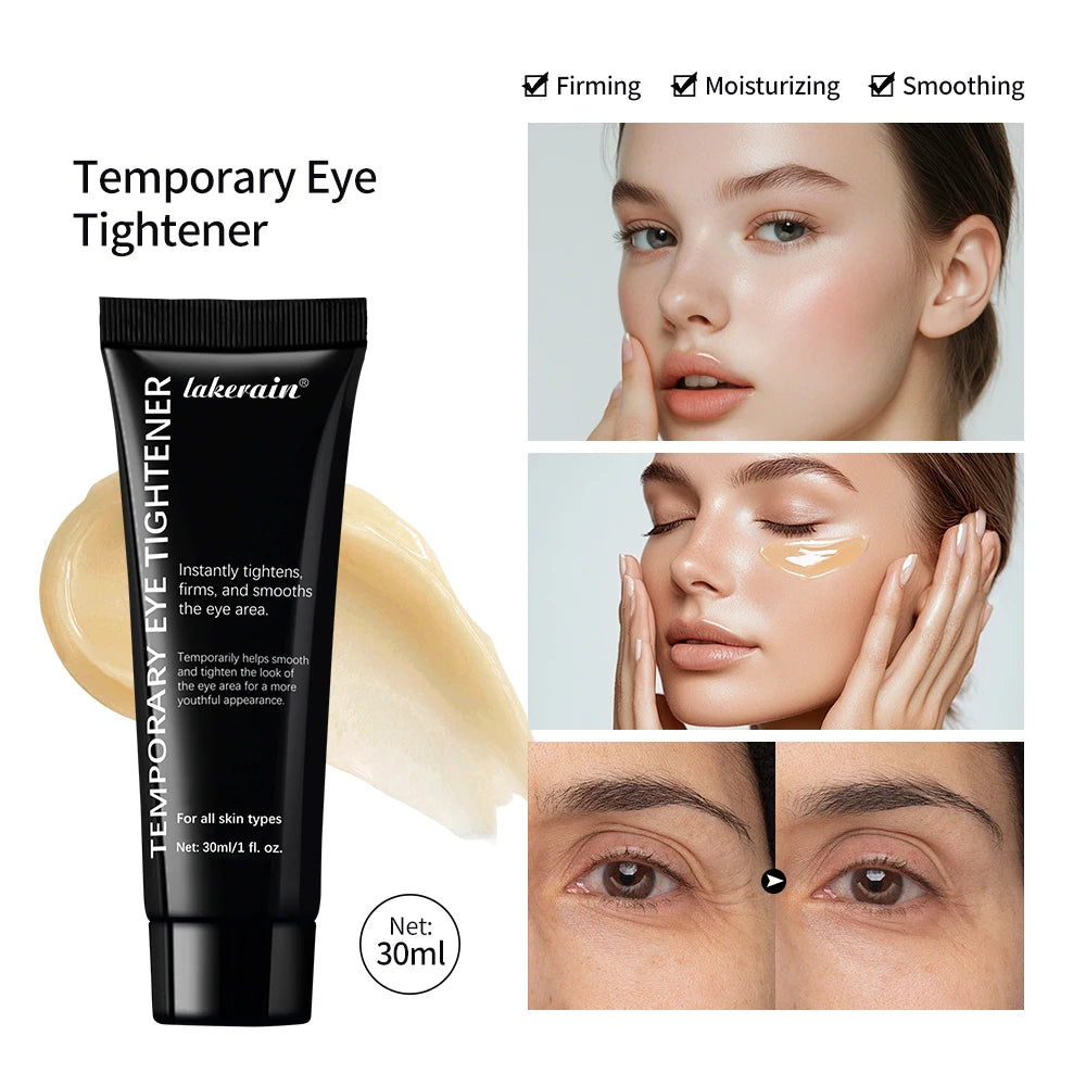 Instant Temporary Eye Tightener Cream for Fine Lines and Wrinkles