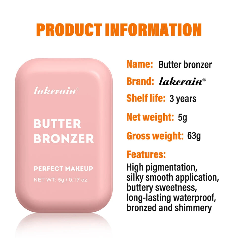 Silky Matte Butter Bronzer Contour Powder