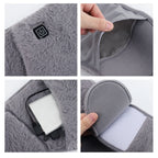 Electric Heating Pad Wrap for Back, Abdomen and Body Relief