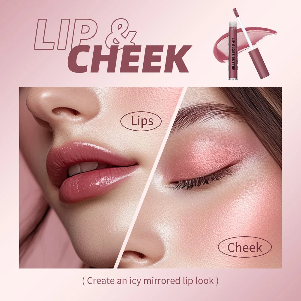 Hydrating Mirror-Finish Lip Gloss for Smooth Plump Lips - 5