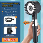 4-Mode High-Pressure Handheld Filtered Shower Head
