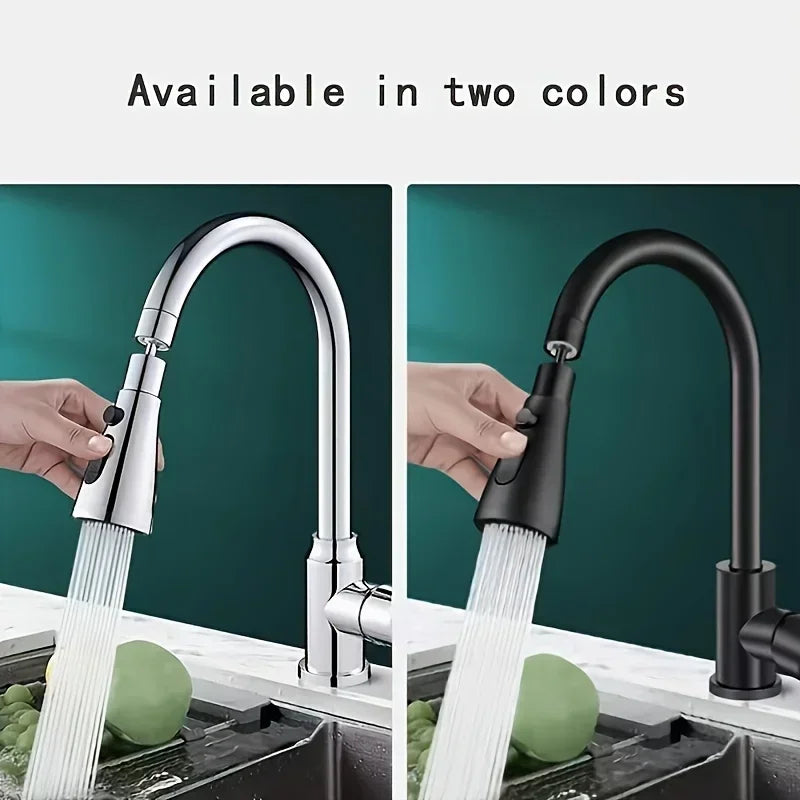 3-Mode Adjustable Kitchen Faucet Sprayer Head