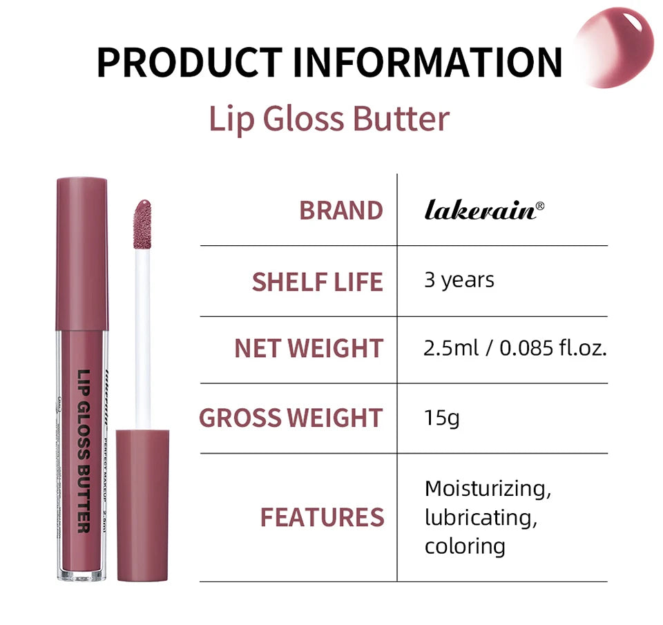 Hydrating Mirror-Finish Lip Gloss for Smooth Plump Lips - 17