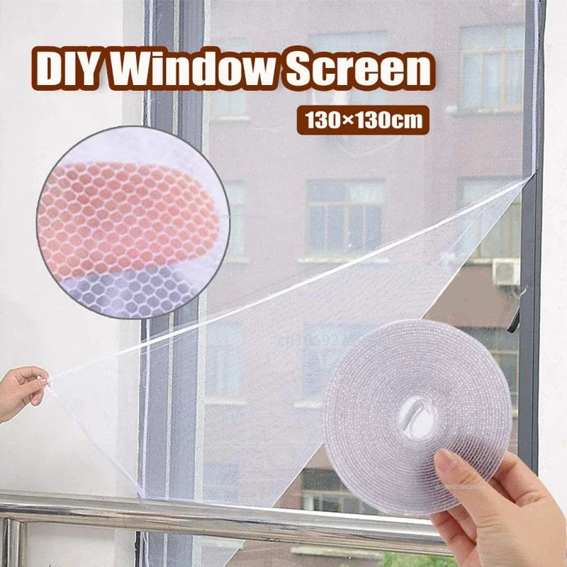 DIY Adhesive Window Mosquito Screen Mesh - 8