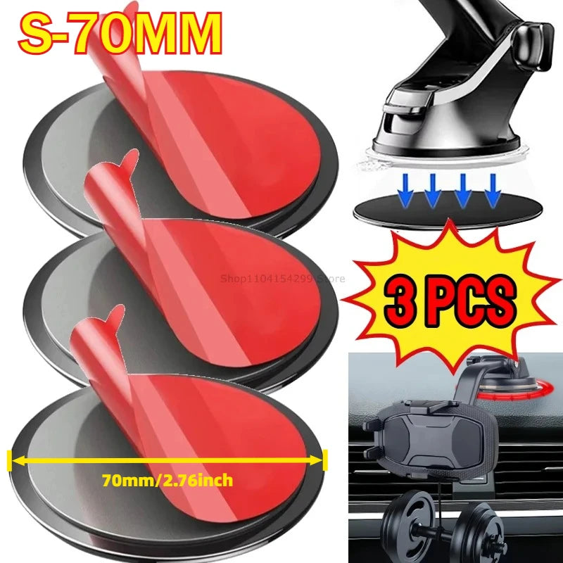 Adhesive Dashboard Mounting Disks for Car Suction Cup Holders - 15
