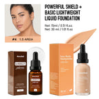 Liquid Foundation and Primer Makeup Set